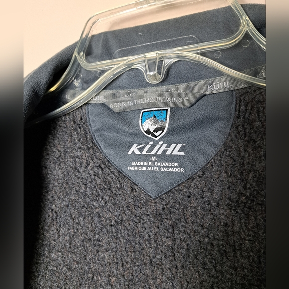 KUHL Women's Sz M "Alfpaca Fleece" Full Zip Gray Jacket w/ Thumb Holes & Pockets - Picture 10 of 12